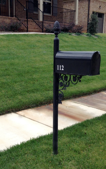 iron mailboxes