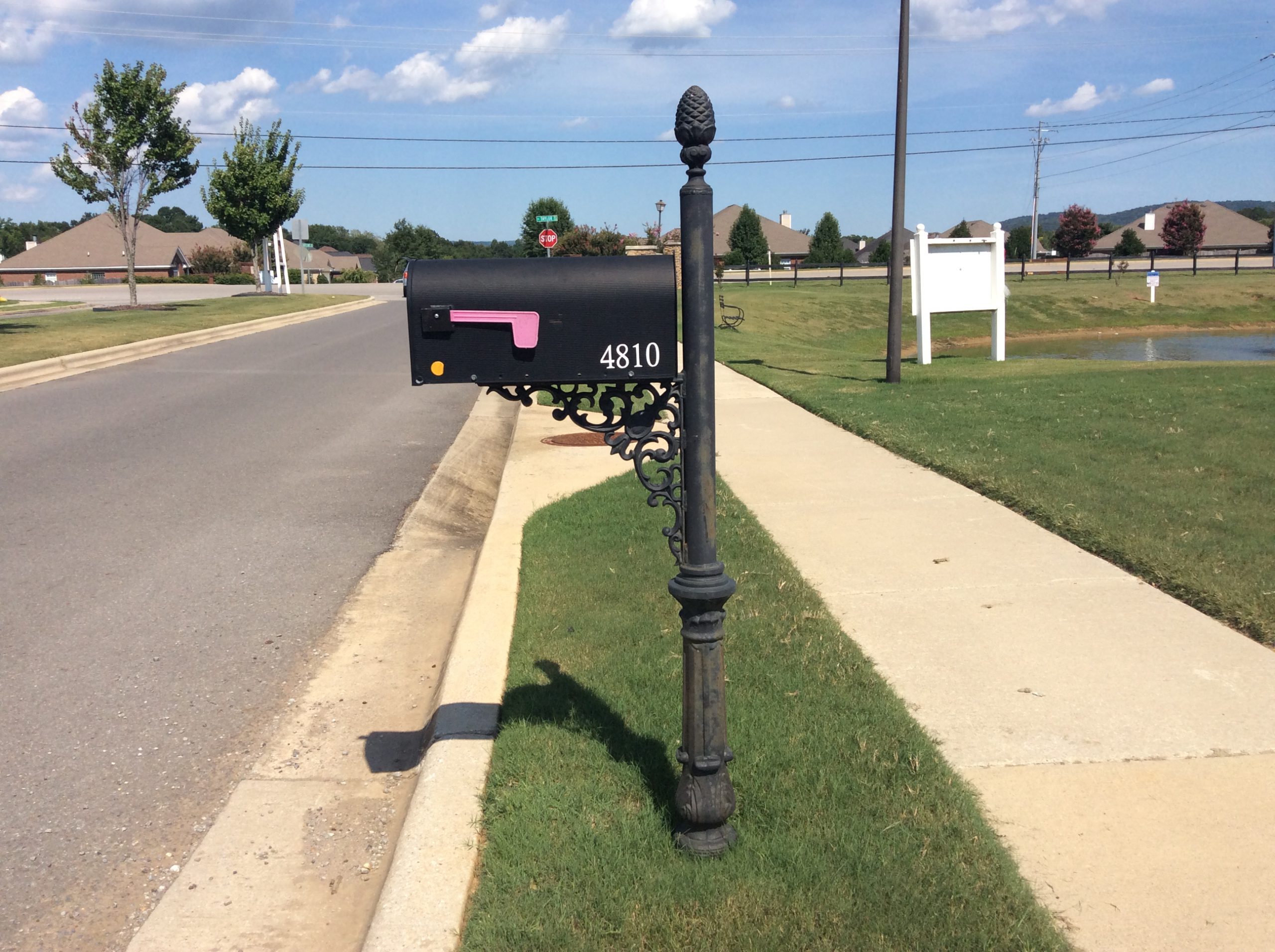 iron mailboxes